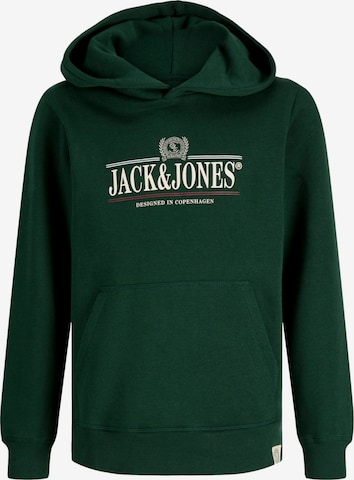 Jack & Jones Junior - Sudadera 'JORFREDERIKSBERG' en verde: frente