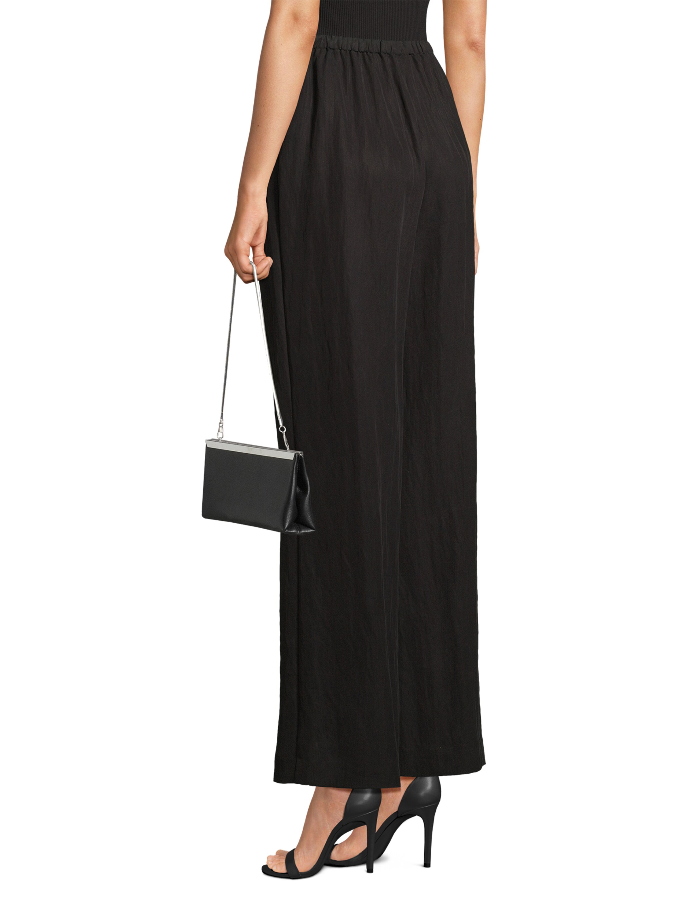 Clutch 'LETICIAA' de la CALL IT SPRING pe negru: față