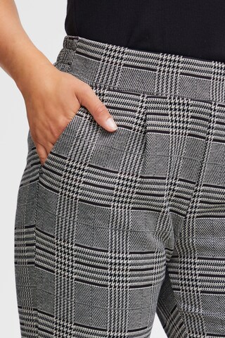 b.young Regular Pleat-Front Pants in Grey
