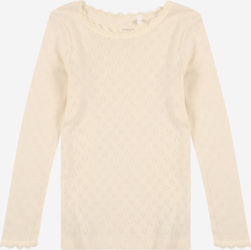 Pullover 'Litte' di NAME IT in beige: frontale