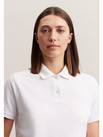 T-shirt 'Schwarze Rose' SEIDENSTICKER en blanc