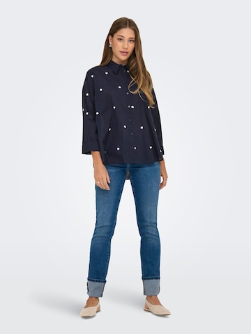 ONLY Bluse 'ONLNEW' i blå