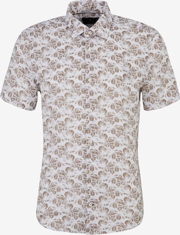 JOOP! Slim fit Overhemd in Beige: voorkant