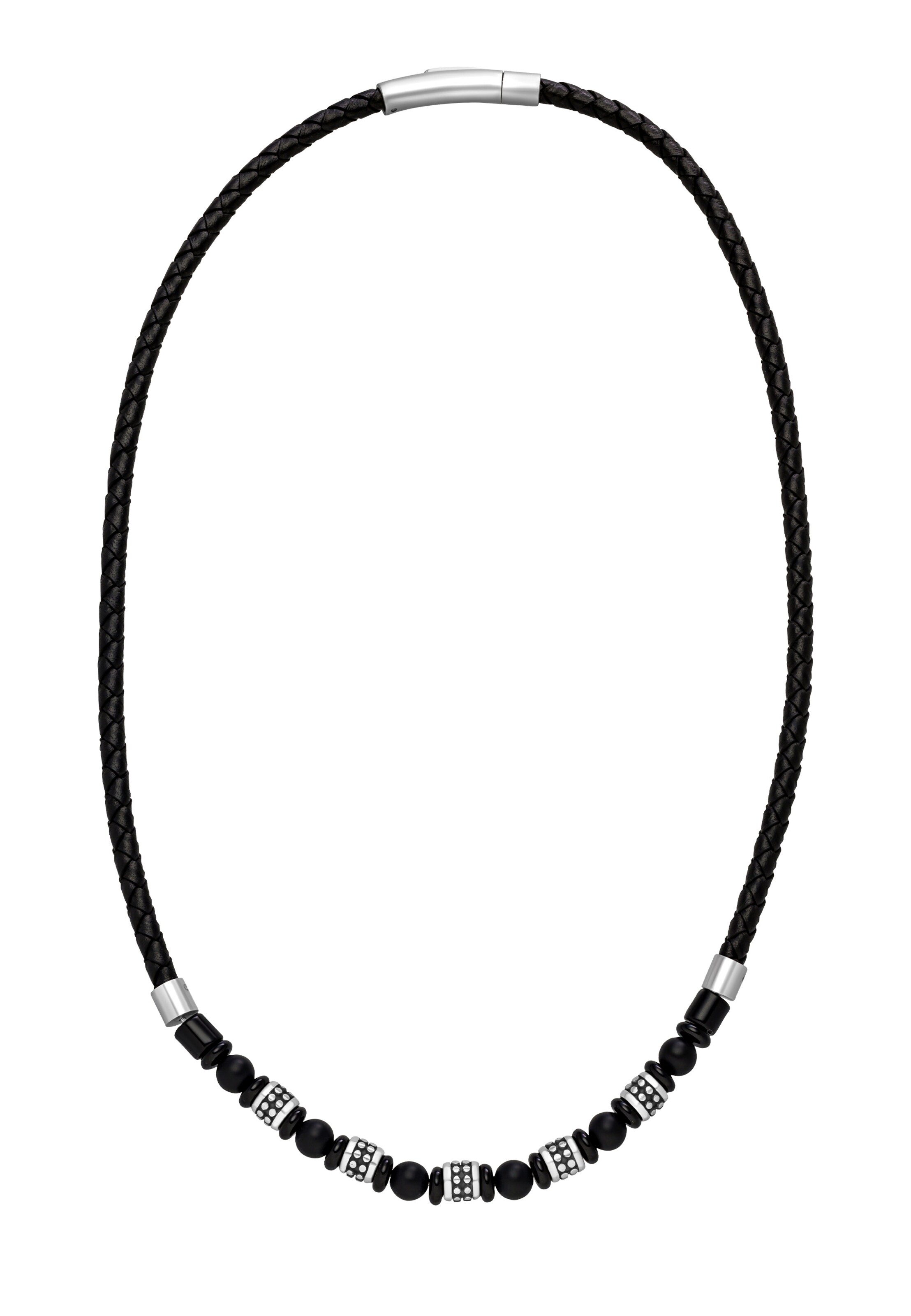 Steelwear Kette 'London' in Schwarz: Vorderseite