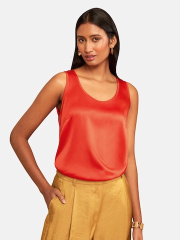 love & roses Top in Oranje: voorkant