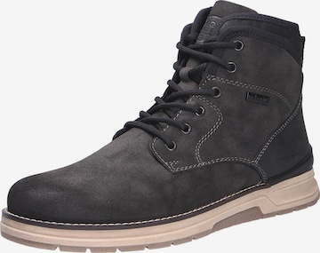 Rieker Schnürboots in Grau: Vorderseite