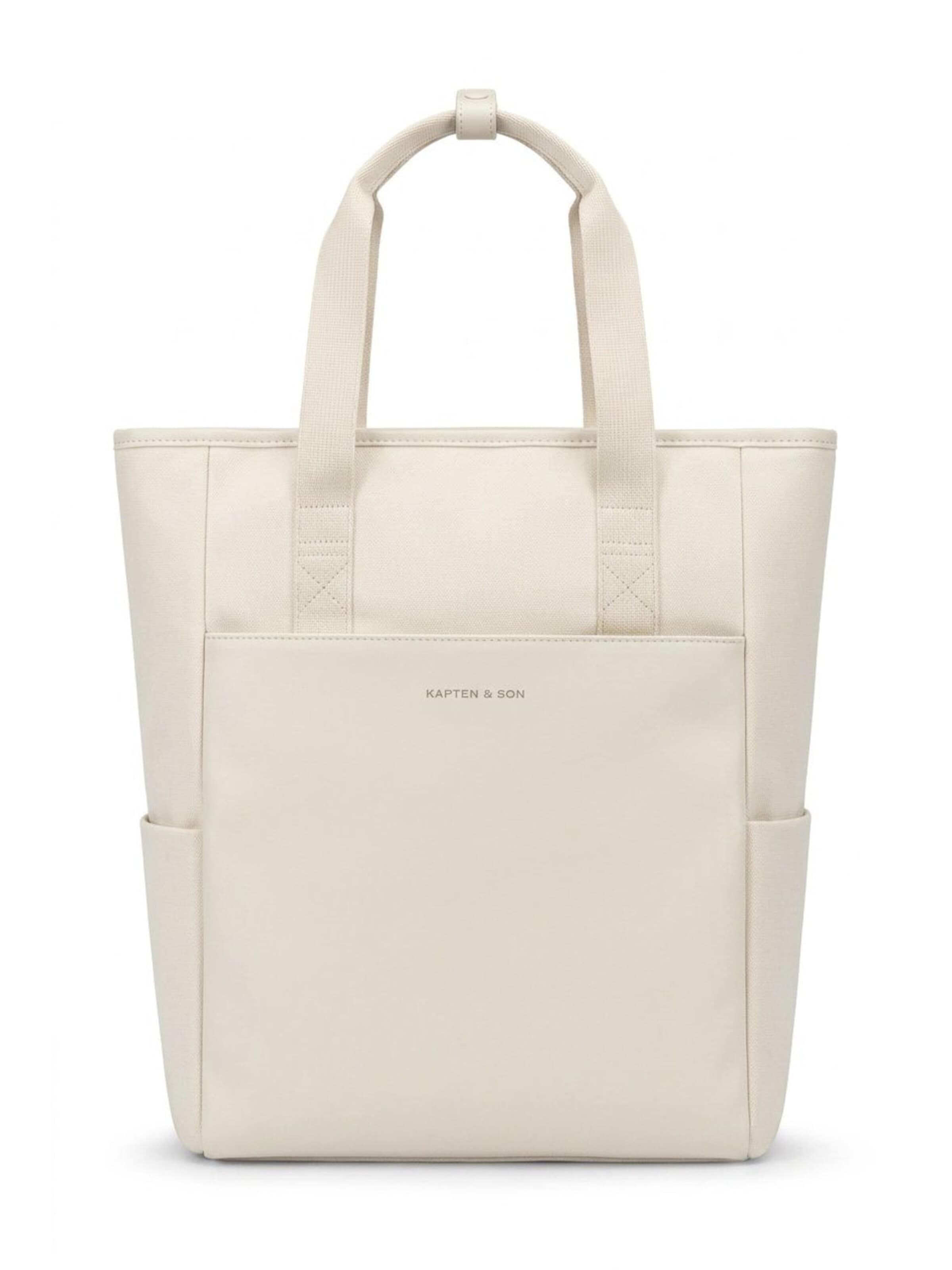 Kapten & Son Rucksack 'Lindby Pro'‌‌‌‌‌‌ in Beige: Vorderseite