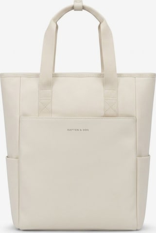 Kapten & Son Rucksack 'Lindby Pro' in Beige: Vorderseite