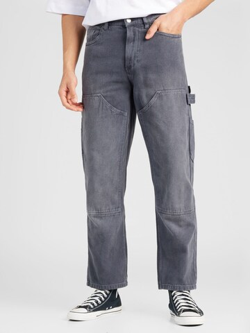 TOPMAN Loosefit Jeans in Grau: predná strana