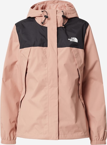 THE NORTH FACE Outdoorjas 'Antora' in Roze: voorkant