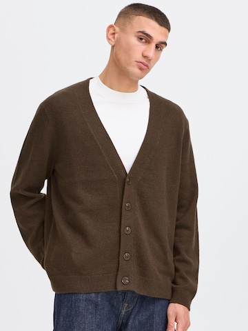 !Solid Knit cardigan 'SDRICK' in Brown: front
