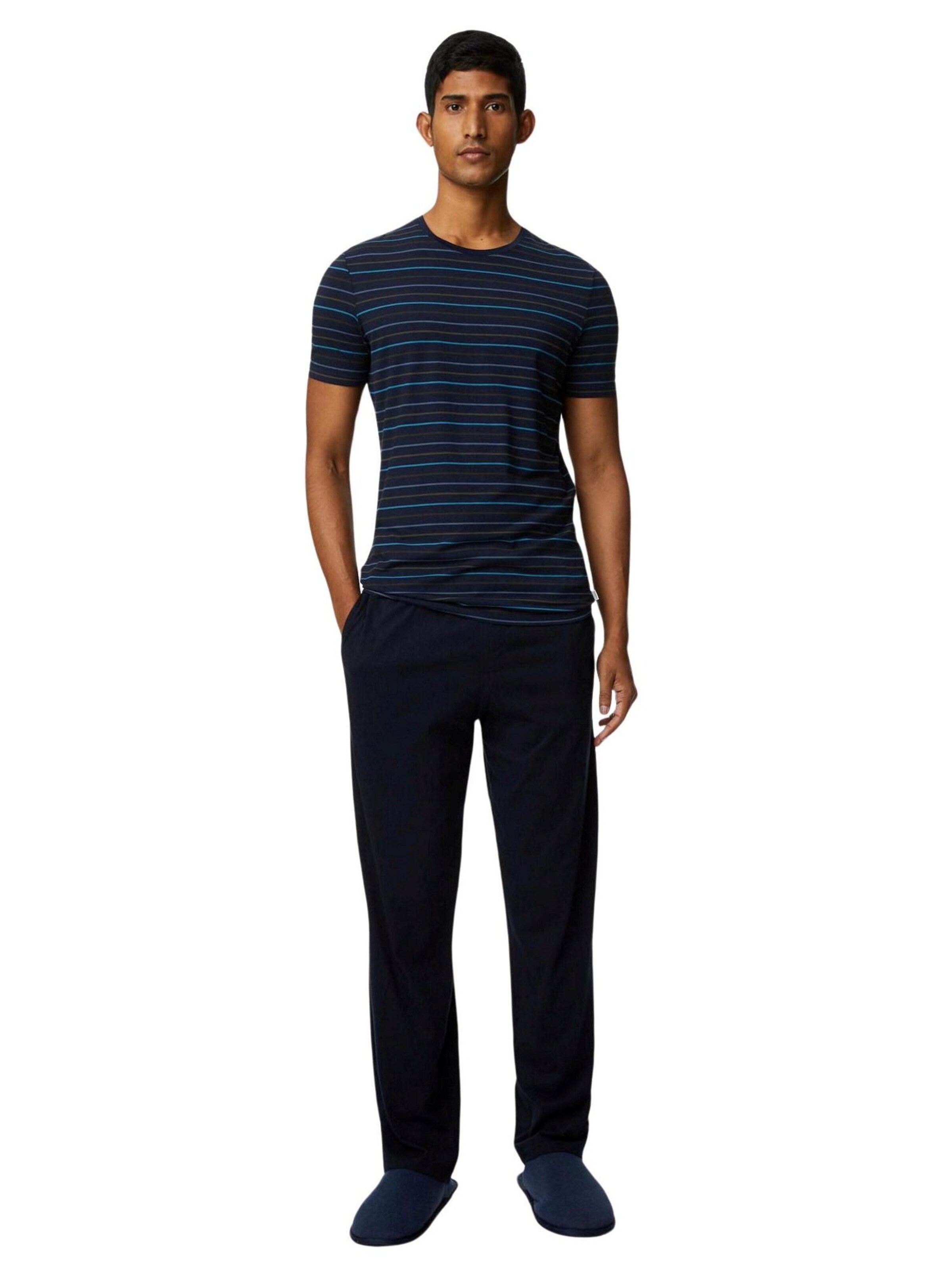 Pantalon de pyjama Marks & Spencer en bleu