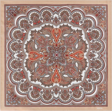 Foulard 'FINE PAISLEY NICKY' Roeckl en beige : devant