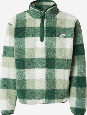 Sweat-shirt 'CLUB SSNL' Nike Sportswear en vert : devant