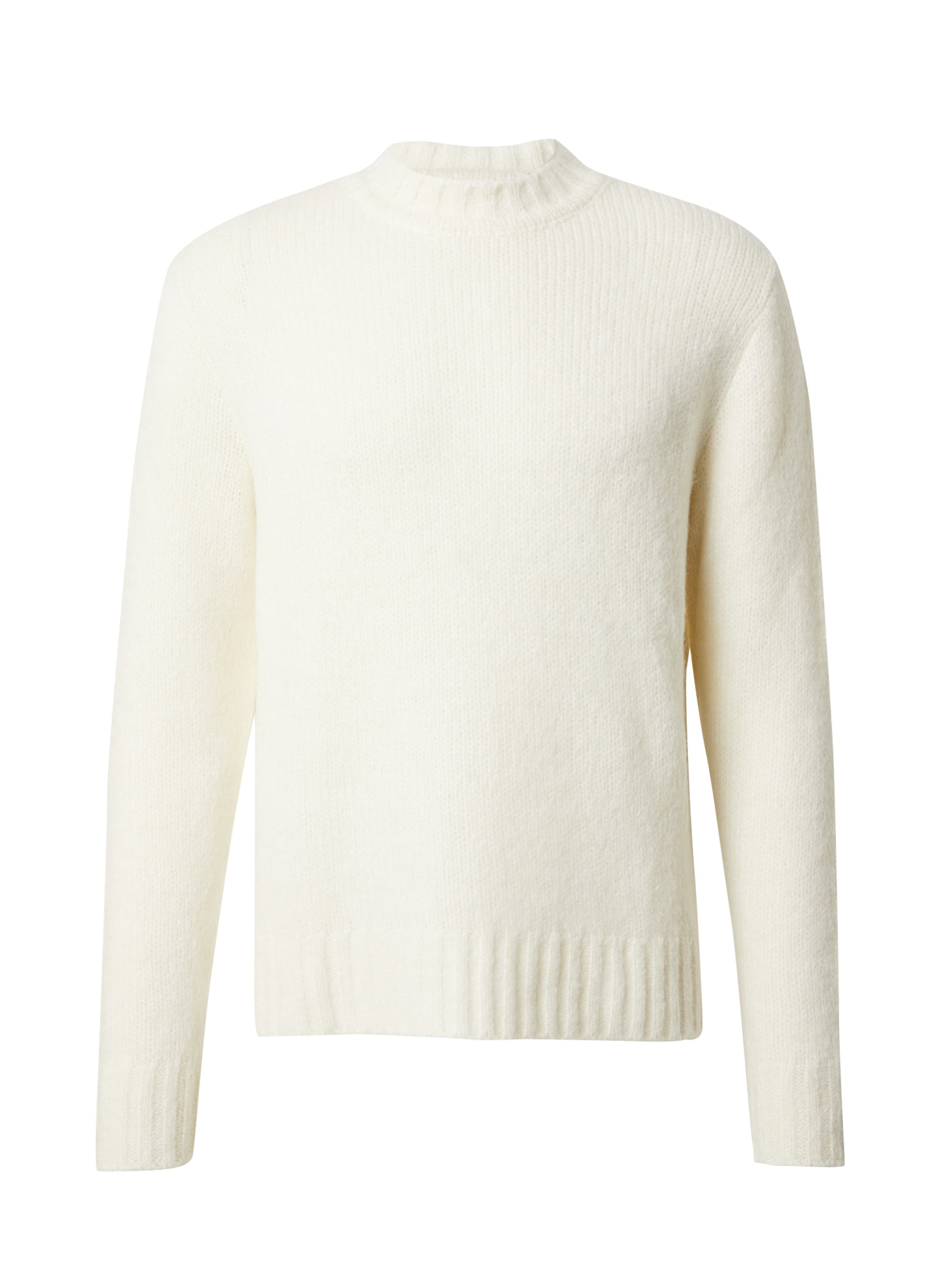 DAN FOX APPAREL Sweater 'Neo' in White: front
