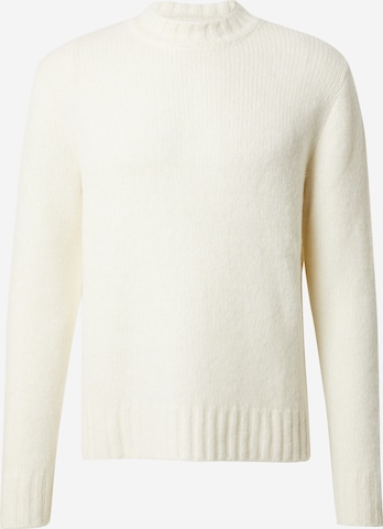 DAN FOX APPAREL Sweater 'Neo' in White: front