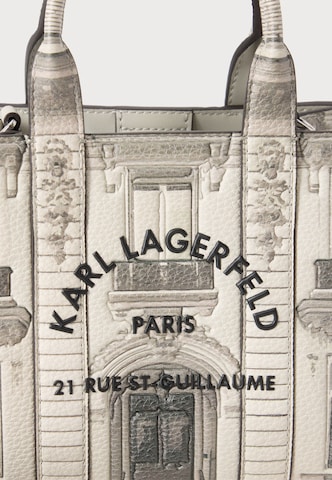 Borsa a mano 'Maison de Karl' di Karl Lagerfeld in grigio