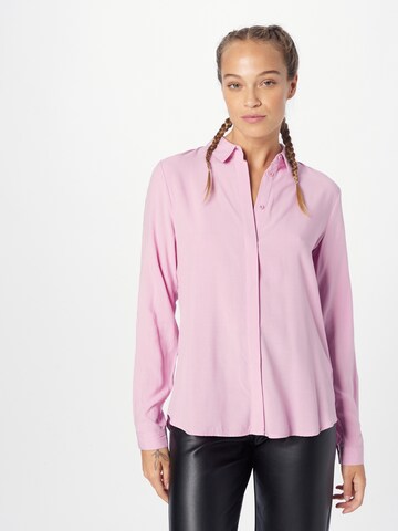 Soft Rebels Blouse 'Freedom' in Lila: voorkant