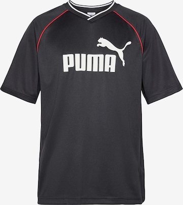 PUMA Performance shirt 'Essentials' in Black: front