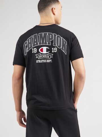 Maglietta di Champion Authentic Athletic Apparel in nero