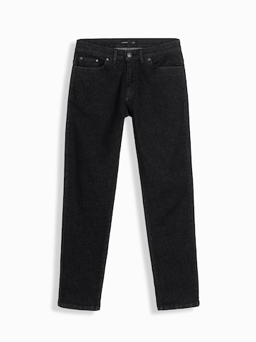 Ombre Regular Jeans in Zwart