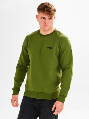 Dxnmxrk Sweatshirt 'DXBirk' in Green: front
