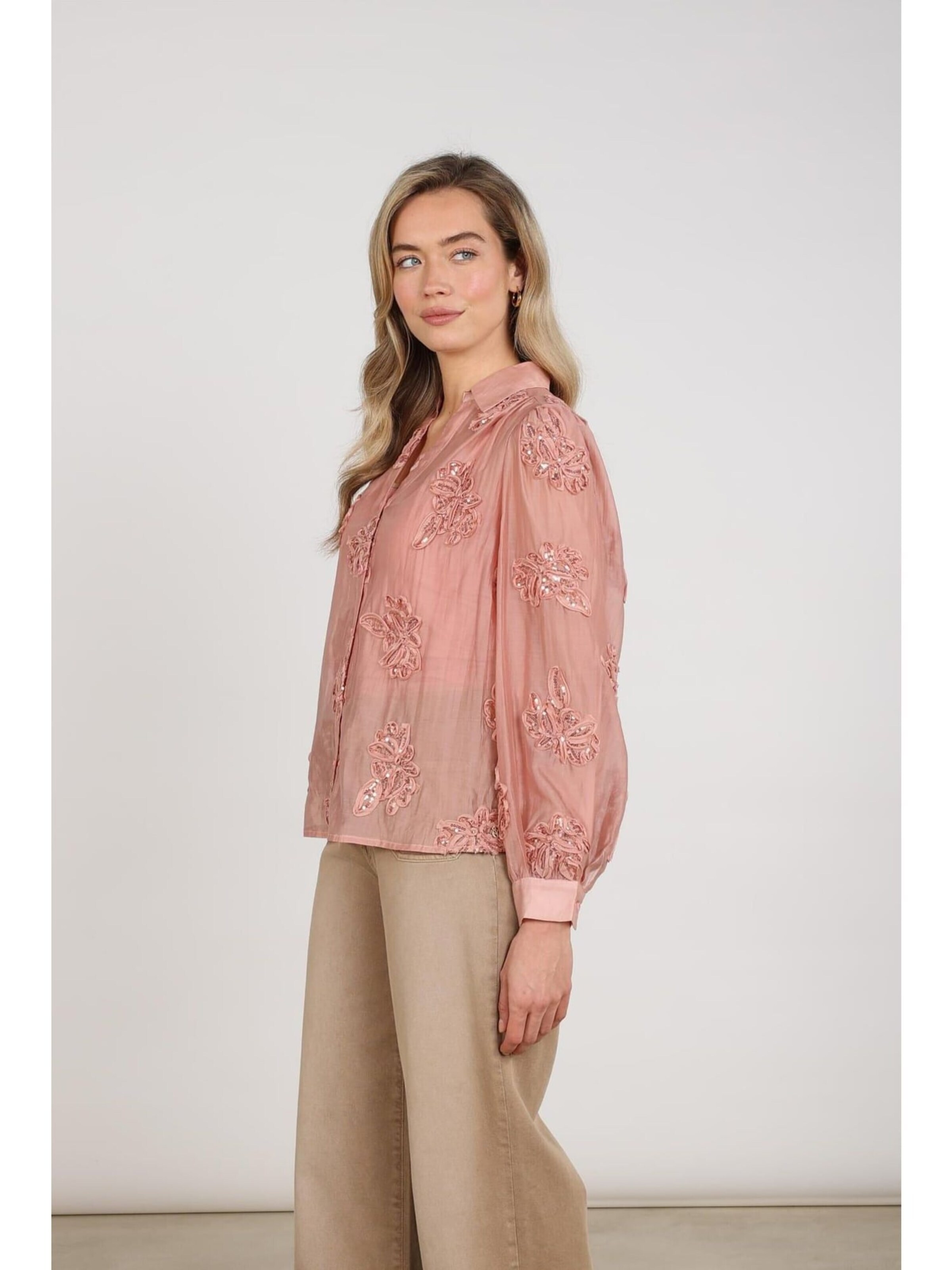 nukus Blouse 'Antonella' in Roze