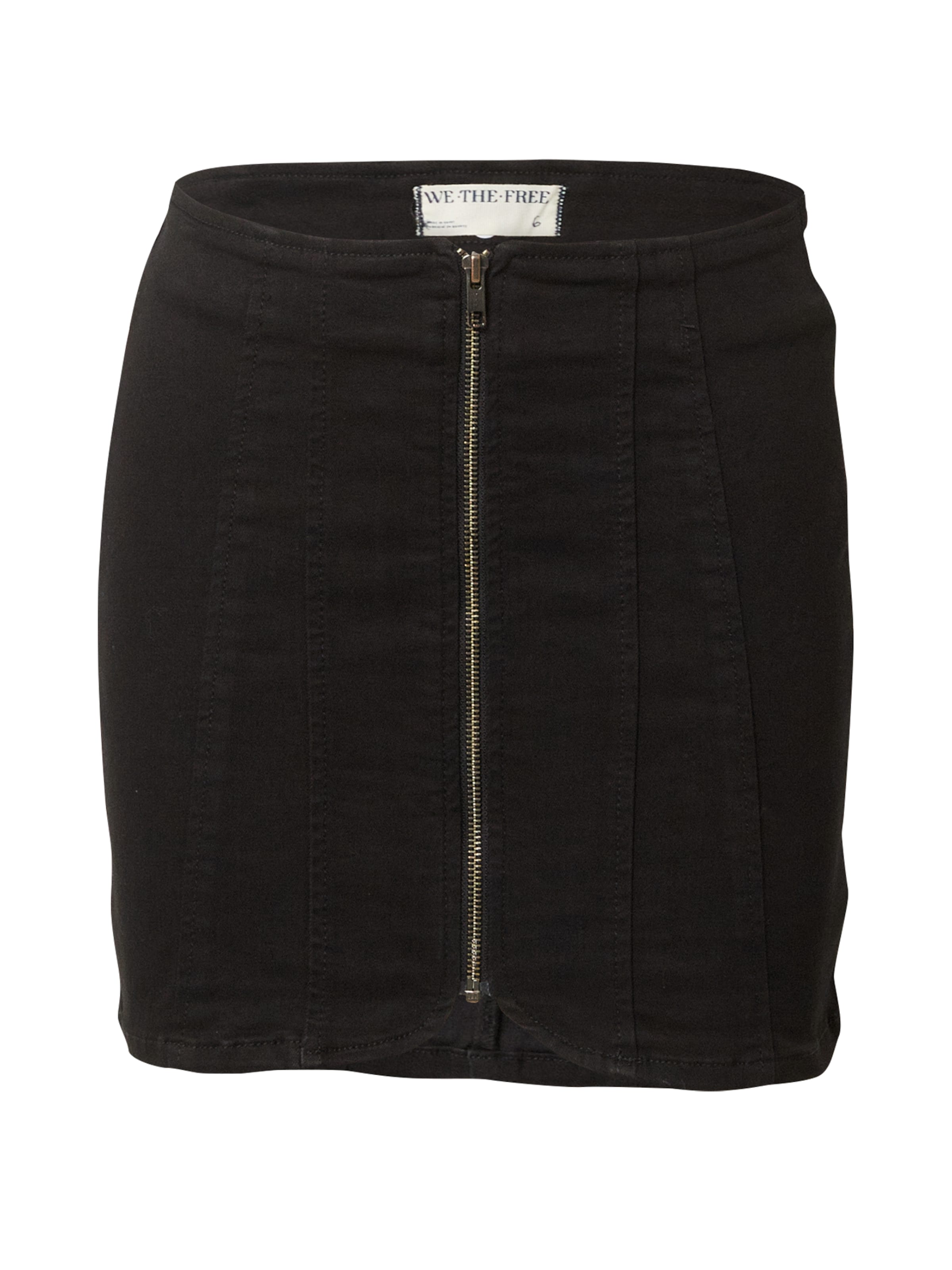 Free People Пола 'LAYLA' в черно: отпред