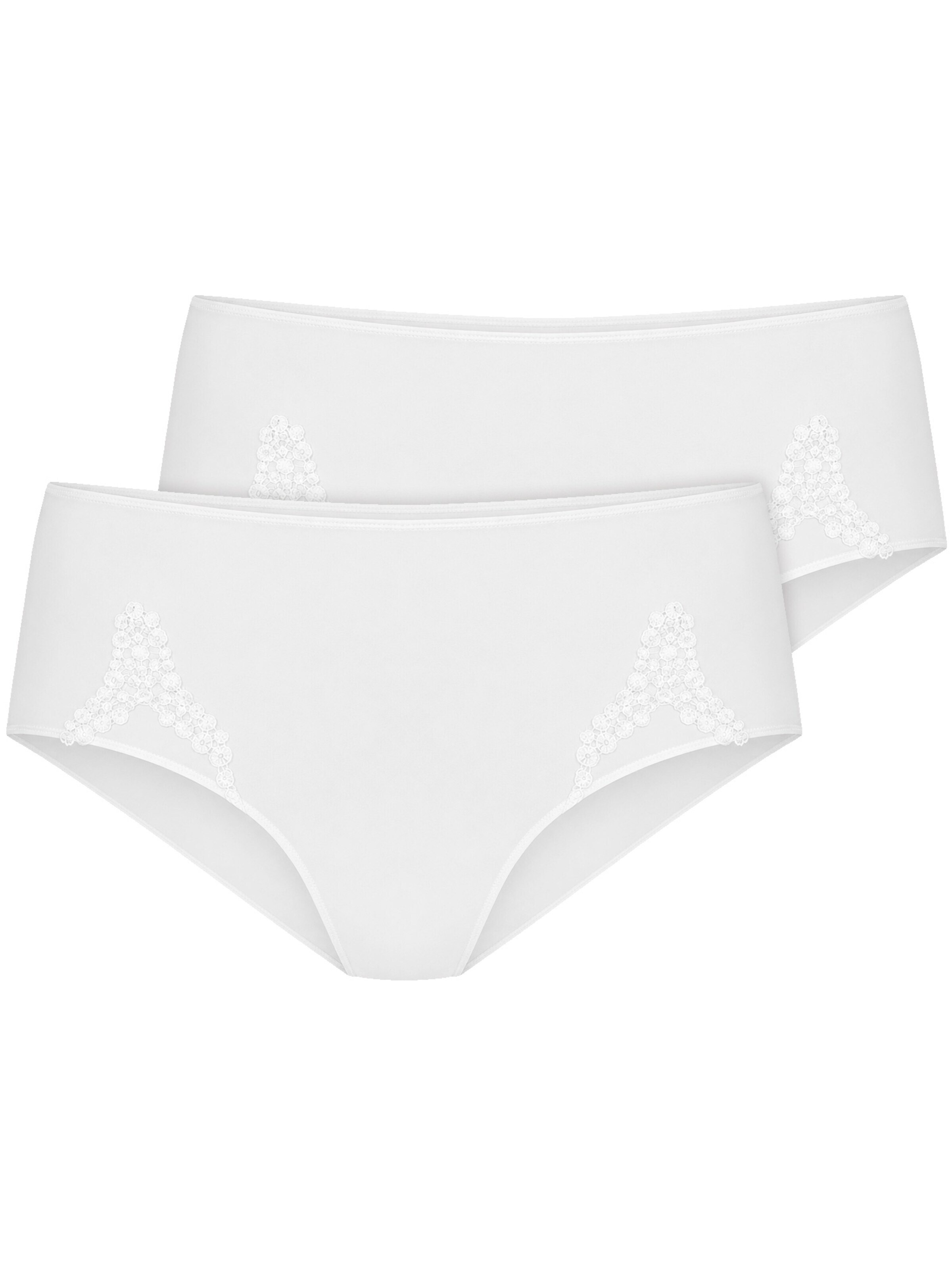 VIANIA Boyshorts 'Carola' in White: front