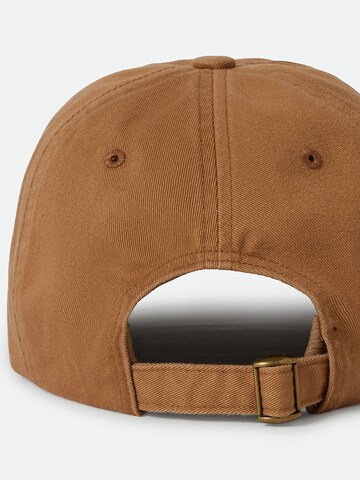 Brixton Cap 'ALPHA' in Braun
