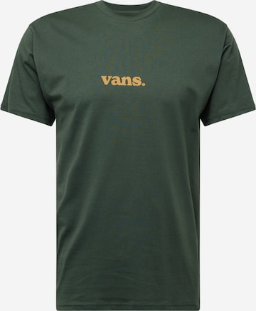 VANS Shirt 'LOWER CORECASE' in Groen: voorkant