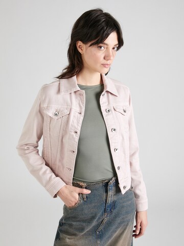 Veste mi-saison Marks & Spencer en rose : devant