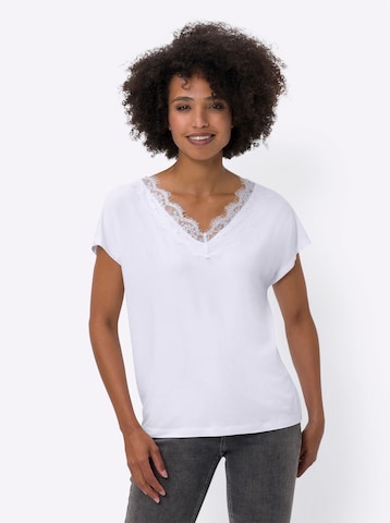 heine - Camiseta en blanco: frente