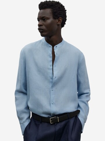 mėlyna Adolfo Dominguez Standartinis modelis Marškinėliai: priekis