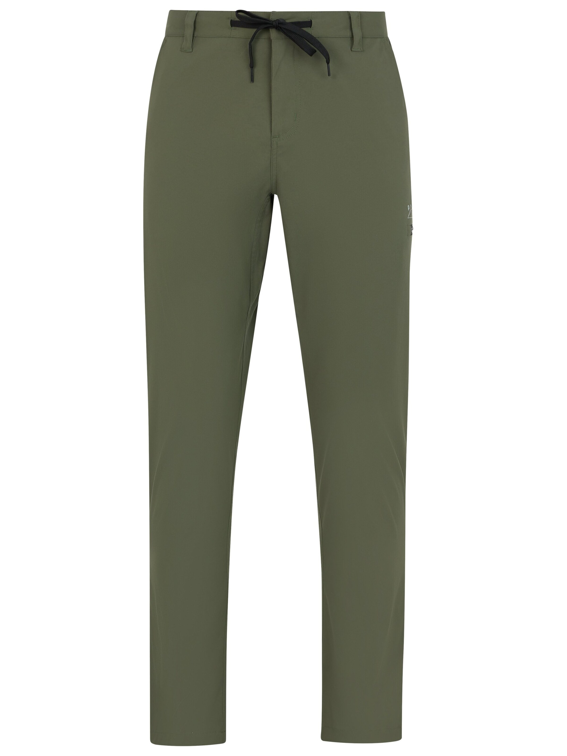 PROTEST Regular Trousers 'PRTLEDESH' in Green: front