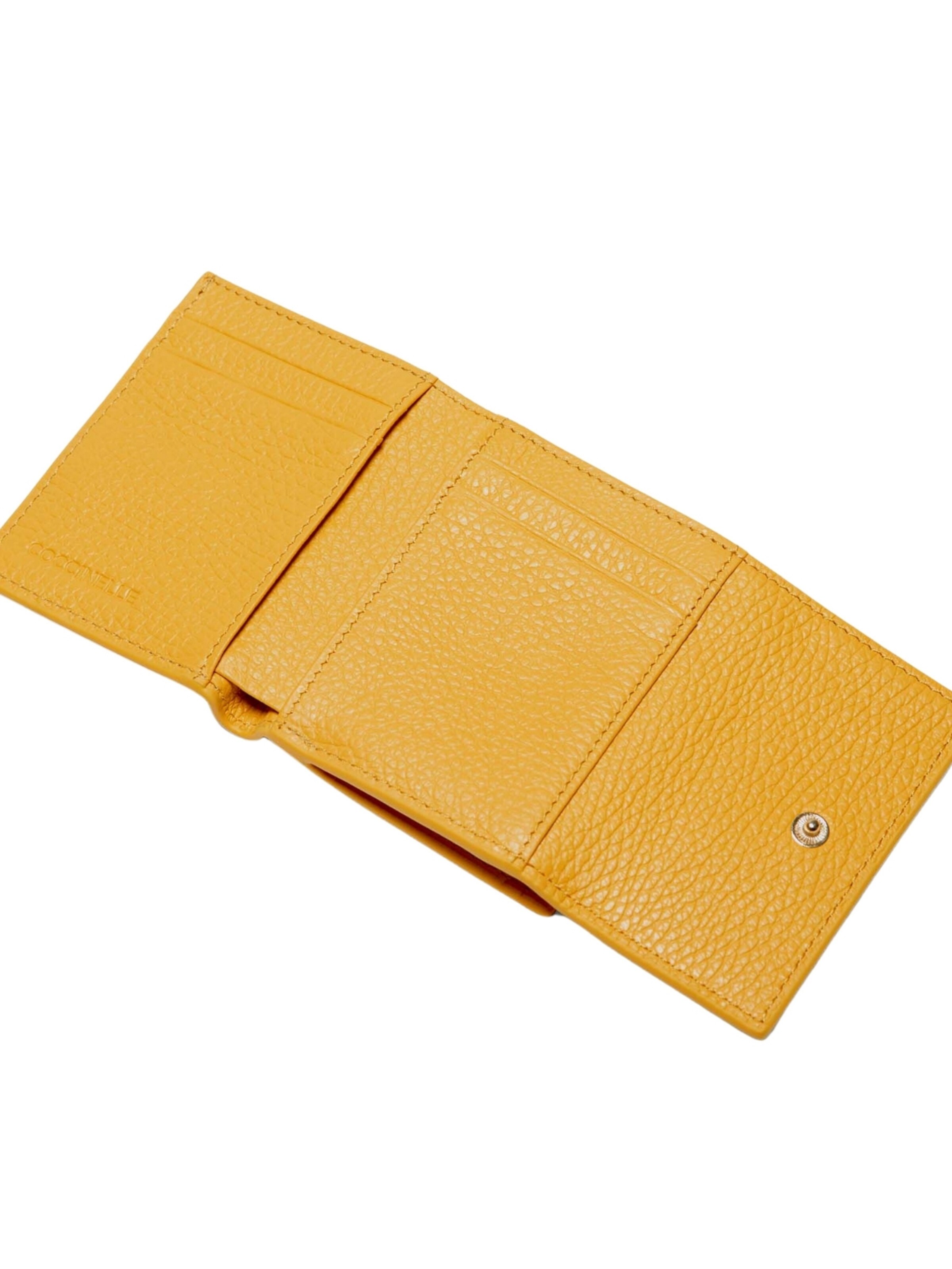 Coccinelle Portemonnee 'COCCINELLE METALLIC 4' in Geel