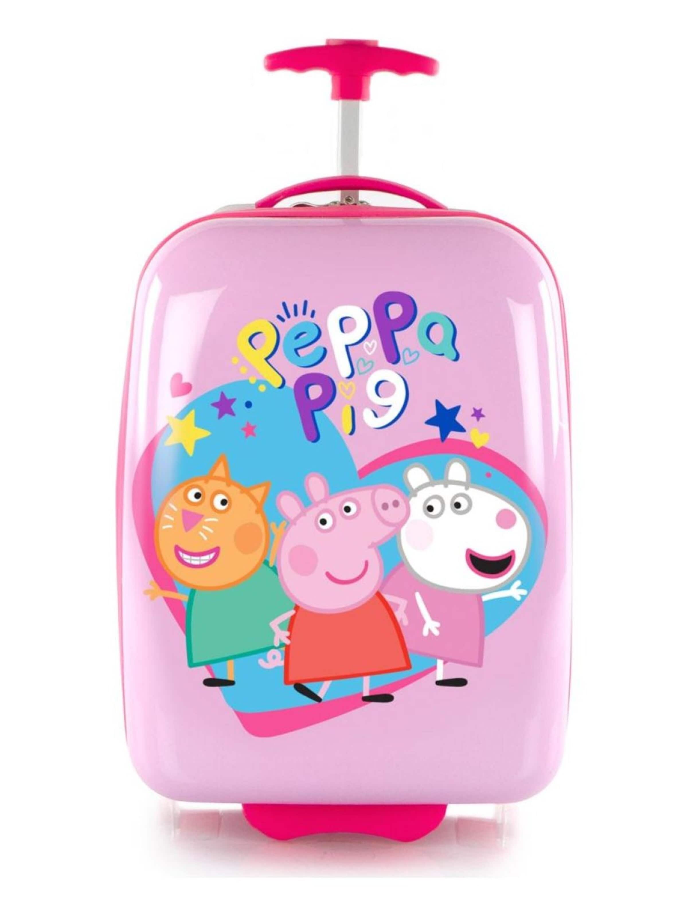 Heys Suitcase in Pink: front