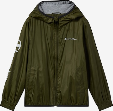 Champion Authentic Athletic Apparel Välikausitakki värissä vihreä: etupuoli