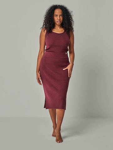 YOU LOOK PERFECT Skirt 'Erika' in Red