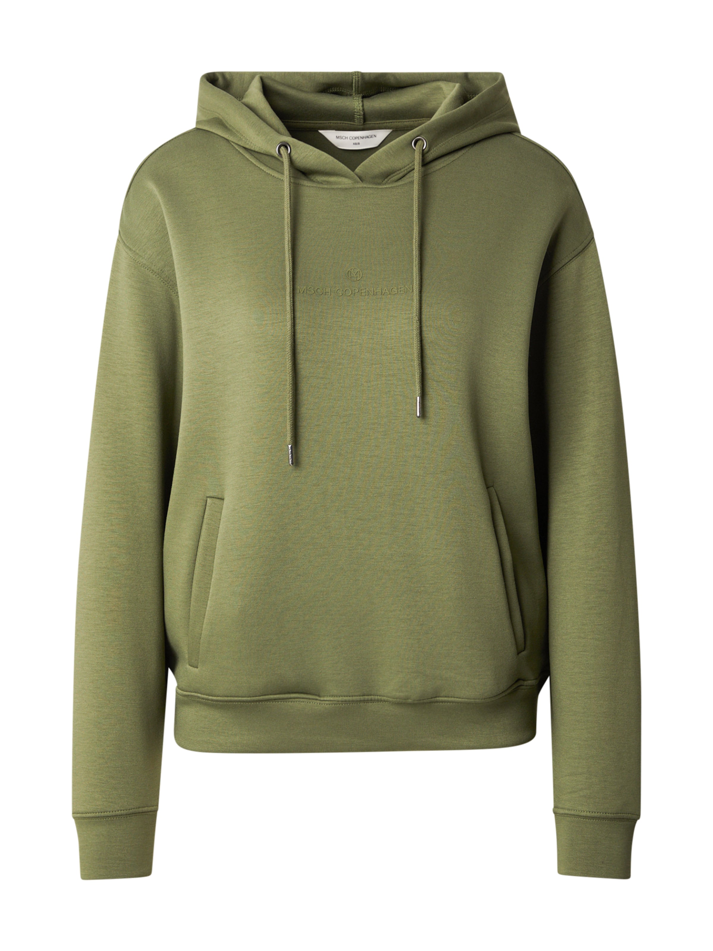 MSCH COPENHAGEN Mikina 'Ima' – zelená: přední strana