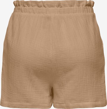 JDY Regular Pants 'THEIS' in Brown