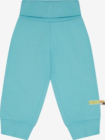 loud + proud Regular Pants 'Nabelbundhose Uni' in Blue: front