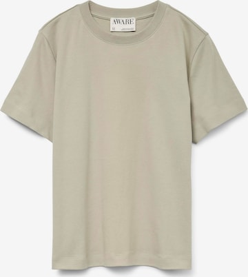 Aware Shirt 'AWNAIMA' in Groen: voorkant