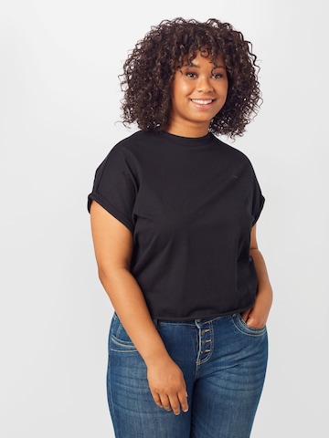 Urban Classics Shirt in Black: front