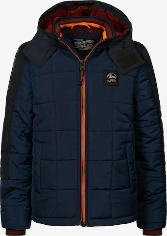 Veste d’hiver Petrol Industries en bleu : devant