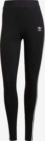 ADIDAS ORIGINALS Leggings in Zwart: voorkant