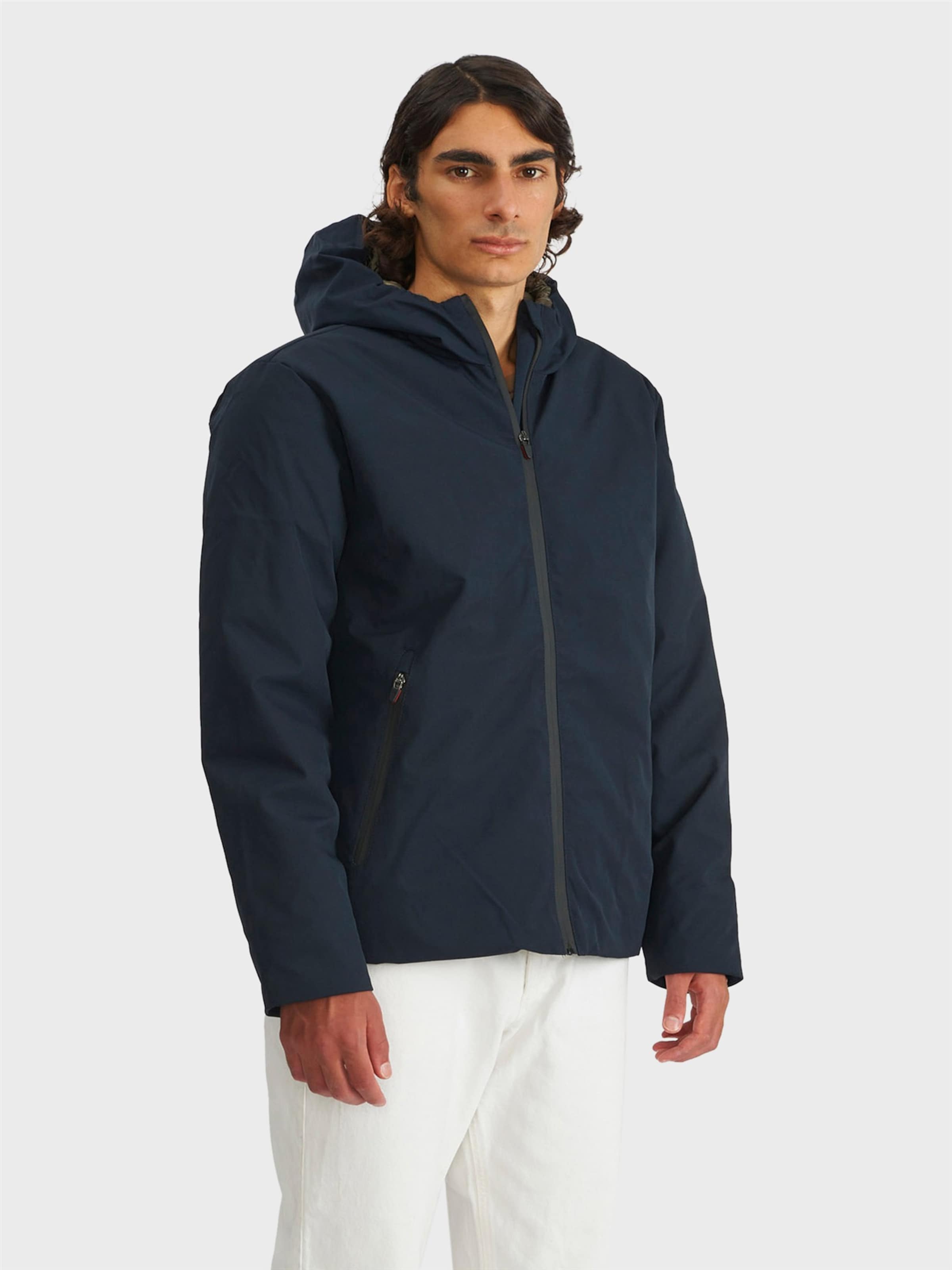 Canadian Classics Between-seasons parka 'CARIGNAN 2' in Blue: front