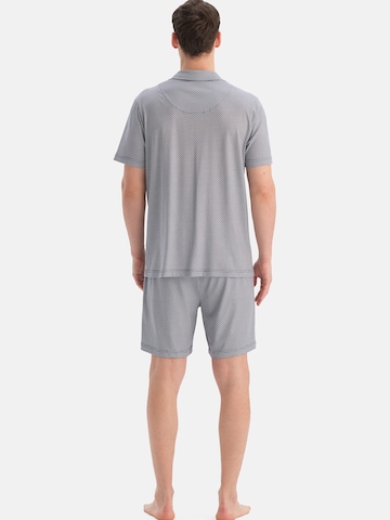 Dagi Pyjama kort in Grijs