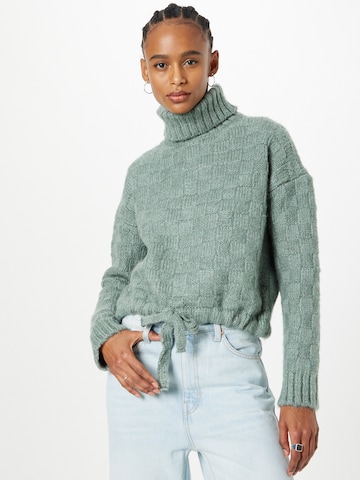 ONLY Sweter 'RUBINA' w kolorze zielony: przód