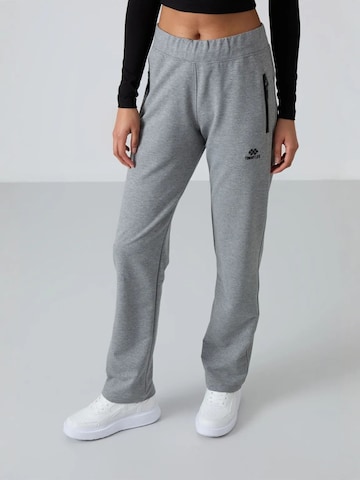 Regular Pantalon de sport Tommy Life en gris : devant